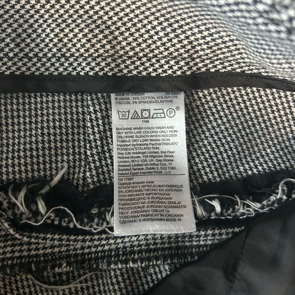 Banana Republic Sloan Houndstooth Dress Pants, Size 12, NWOT! - Picture 5 of 6